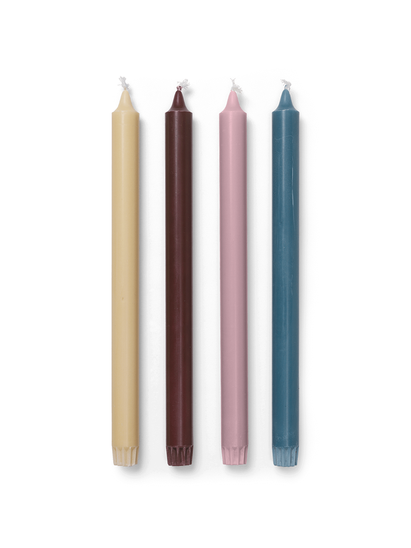 Velas Pure – Set de 4 – Combinación botánica