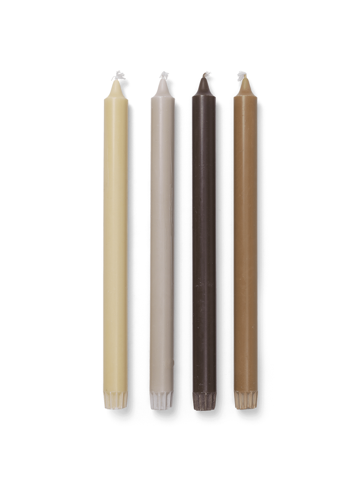 Velas Pure – Set de 4 – Combinación botánica