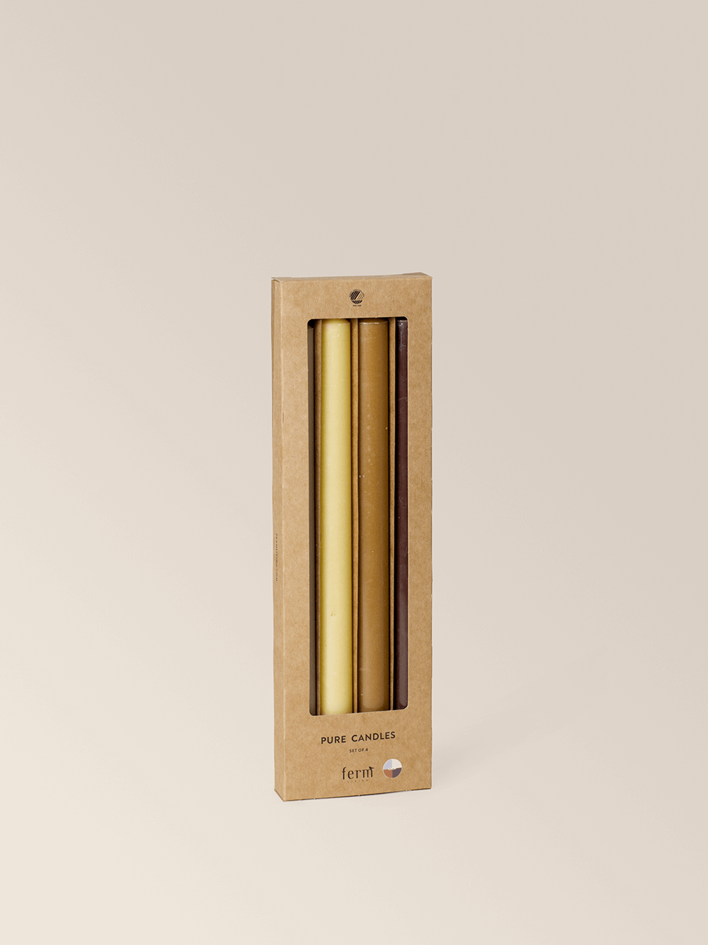 Velas Pure – Set de 4 – Combinación botánica