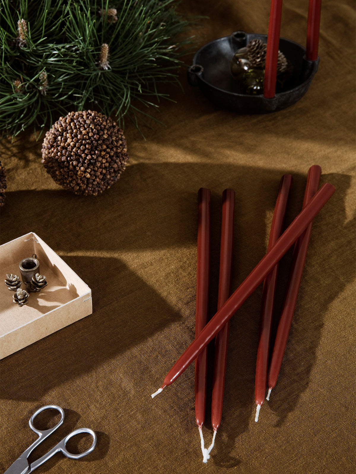 Velas Spike Slim – Set de 8 – Óxido