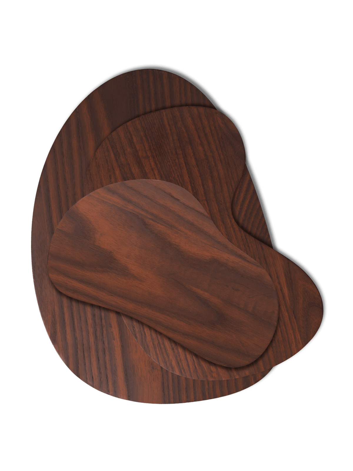 Tablas de cortar Cairn – Set de 3 – Marrón oscuro