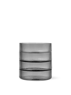 Cuencos para servir Ripple – Set de 4 – Rosa rubor
