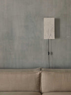 Lámpara de pared Argilla – Rectangular – Blanco mármol