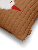 Cojín acolchado Bird rectangular – Alga azucarada