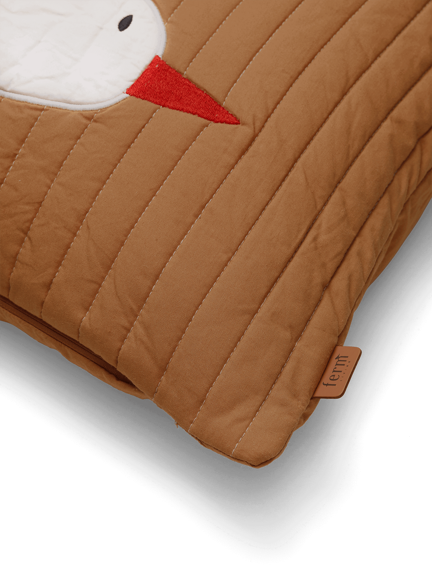 Cojín acolchado Bird rectangular – Alga azucarada