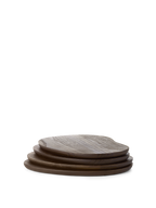 Tablas para mantequilla Cairn – Set de 4 – Marrón oscuro