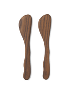 Cuchillos para mantequilla Cairn – Set de 2 – Marrón oscuro