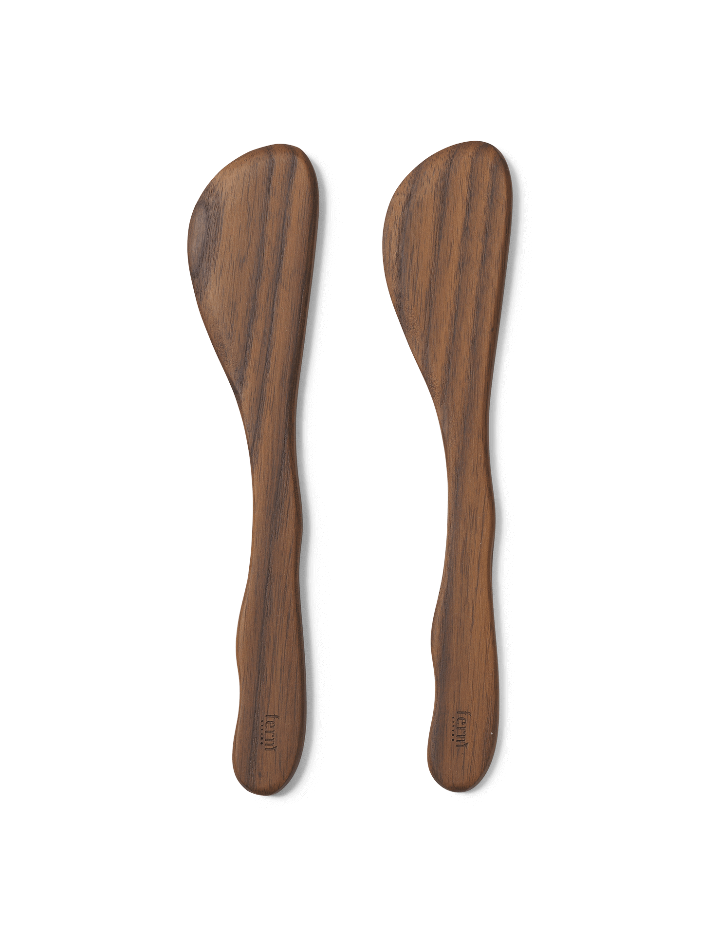 Cuchillos para mantequilla Cairn – Set de 2 – Marrón oscuro