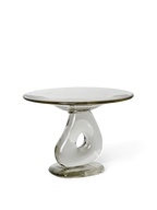 Centro de mesa de cristal Damo – Ø30 – Transparente