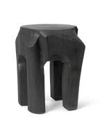 Taburete Root – Negro teñido