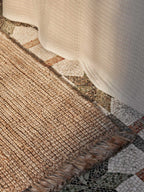Alfombra de pasillo Athens – 80 x 250 cm – Natural