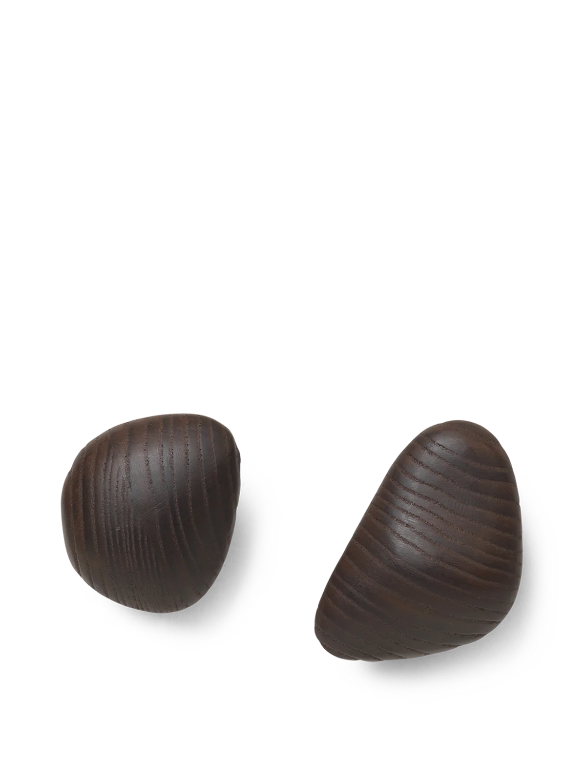 Ganchos Cairn – Set de 2 – Marrón oscuro