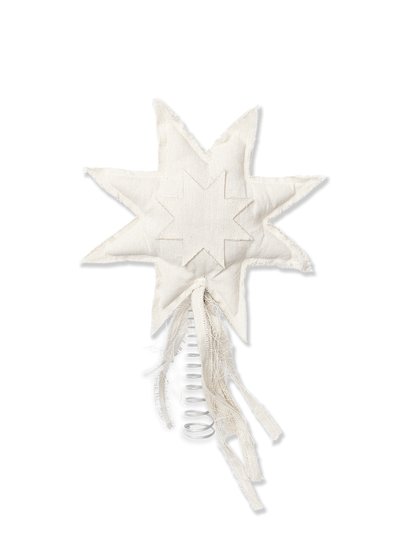 Estrella para la punta del árbol de Navidad Vela – Natural