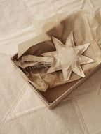 Estrella para la punta del árbol de Navidad Vela – Natural