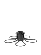 Soporte para árbol de Navidad Flake – Negro