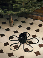 Soporte para árbol de Navidad Flake – Negro