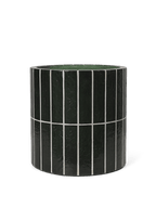 Maceta Pillar – Verde oscuro