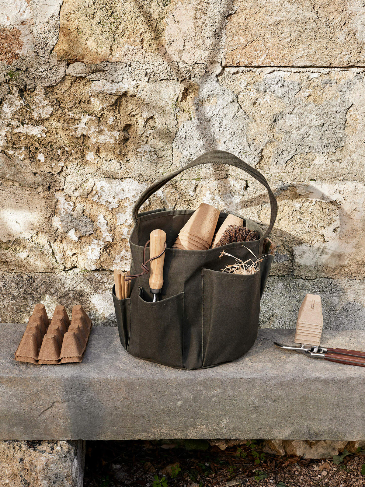 Bolsa de cubo para jardinería Bark – Verde oliva