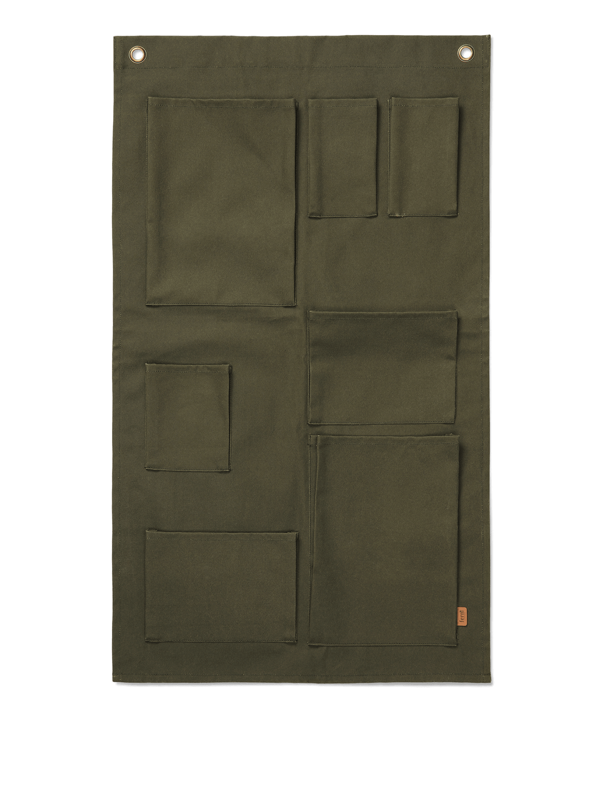 Almacenamiento de pared para jardinería Bark – Verde oliva