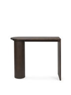 Mesa consola Pylo – Roble teñido en oscuro