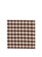 Servilletas Bothy Check – Set de 4 – Canela/Verde grisáceo