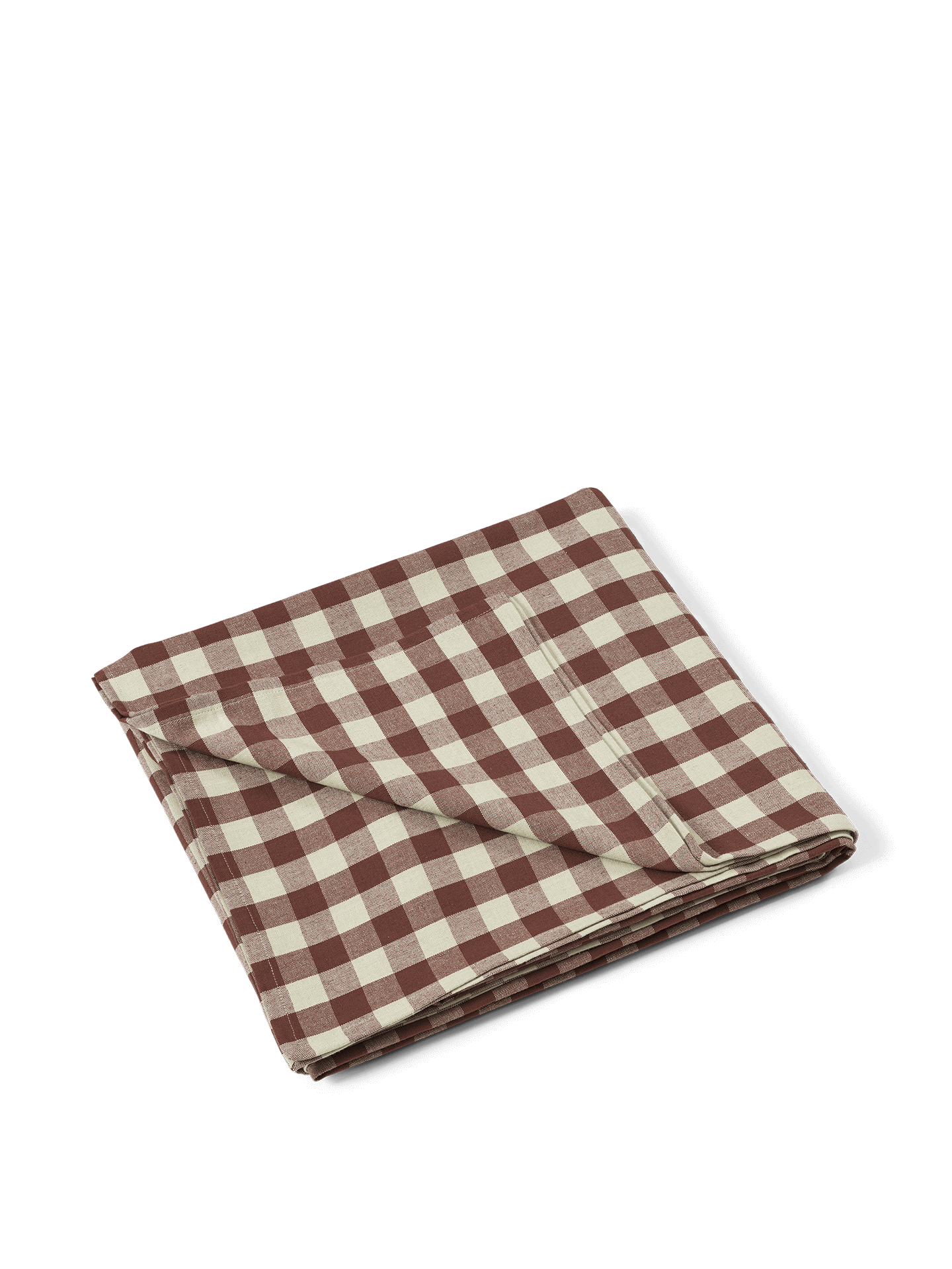 Mantel Bothy Check – Canela/Verde grisáceo