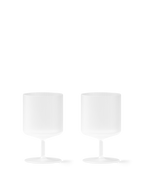 Copas de vino Ripple – Set de 2 – Rosa rubor