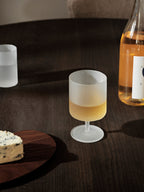 Copas de vino Ripple – Set de 2 – Rosa rubor