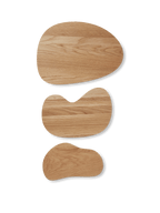 Tablas de cortar Cairn – Set de 3 – Marrón oscuro