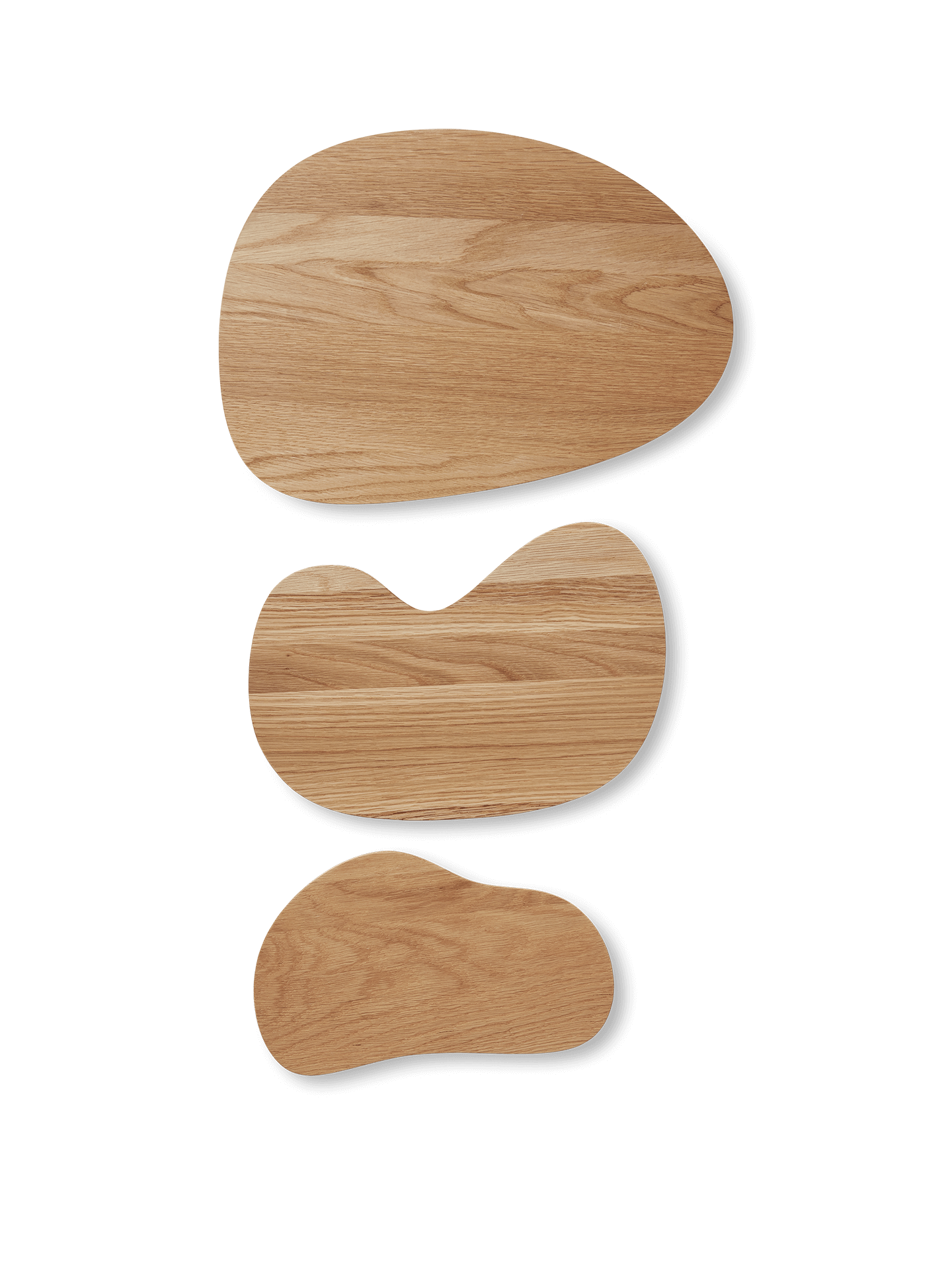 Tablas de cortar Cairn – Set de 3 – Marrón oscuro