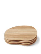 Tablas para mantequilla Cairn – Set de 4 – Marrón oscuro