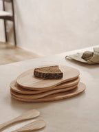 Tablas para mantequilla Cairn – Set de 4 – Marrón oscuro