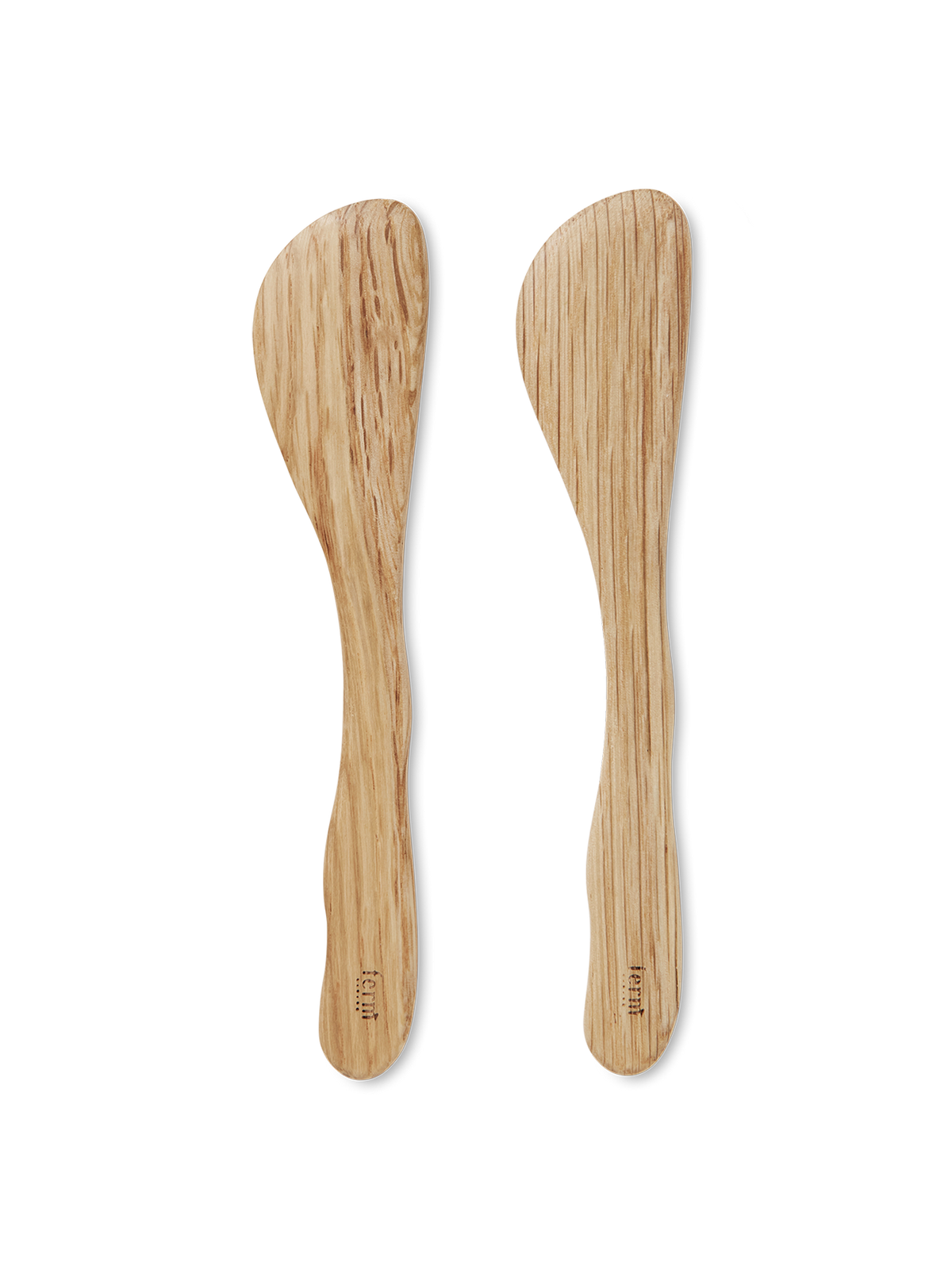 Cuchillos para mantequilla Cairn – Set de 2 – Marrón oscuro