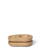 Huevera Cairn – Set de 2 – Marrón oscuro