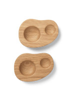 Huevera Cairn – Set de 2 – Marrón oscuro