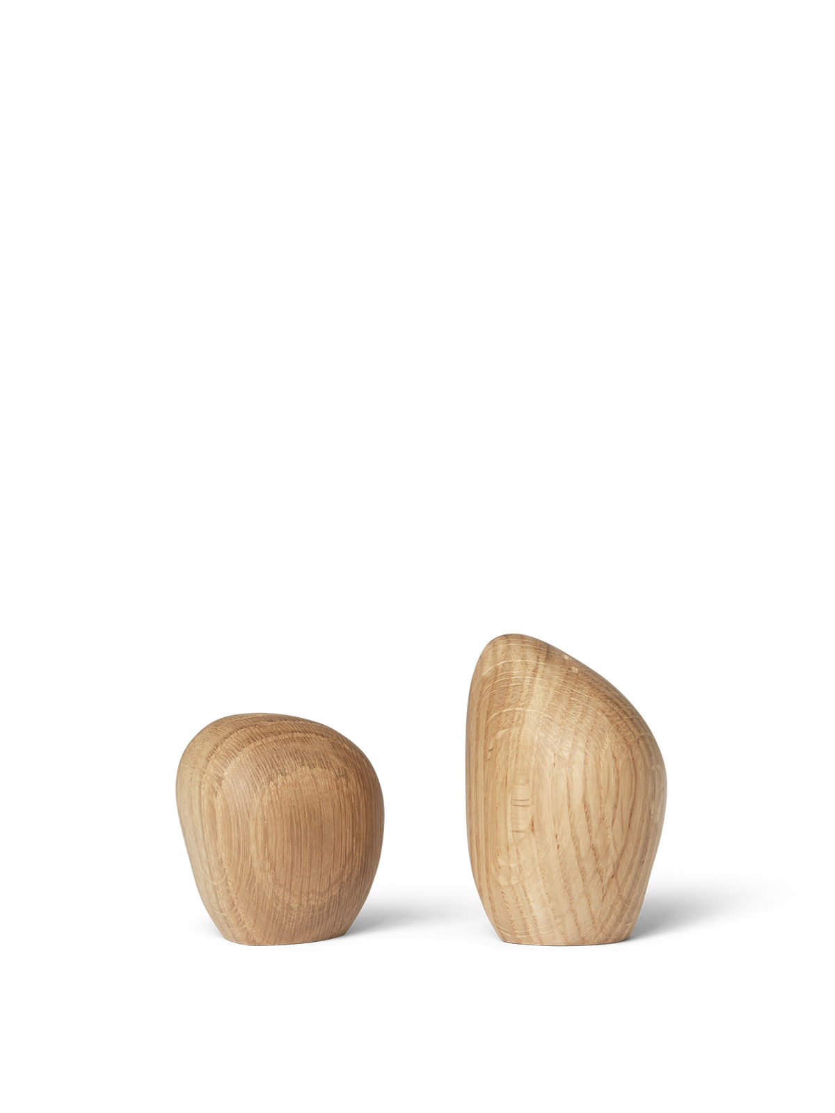 Salero y pimentero Cairn – Set de 2 – Marrón oscuro