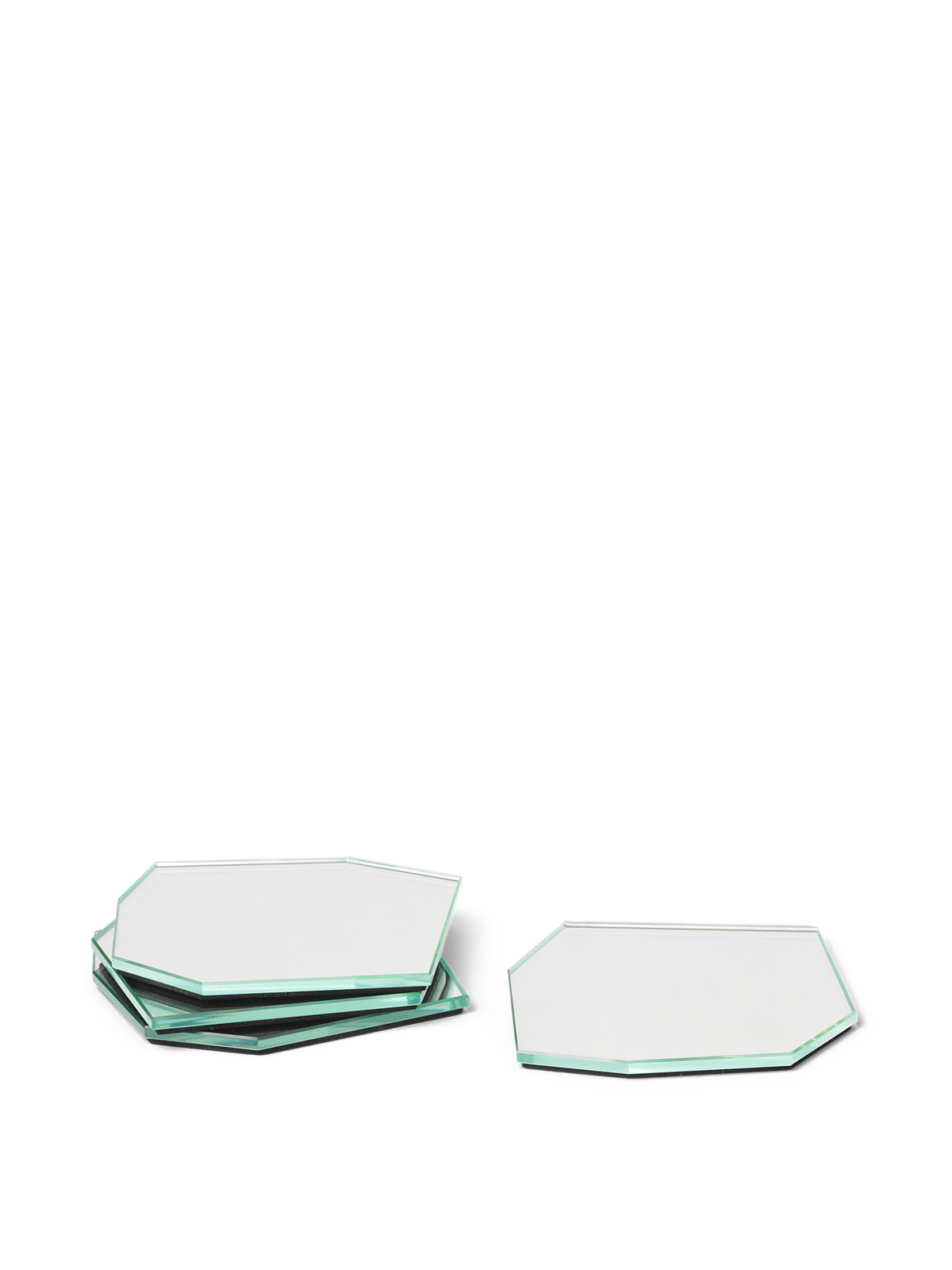 Posavasos Shard – Set de 4 – Espejo