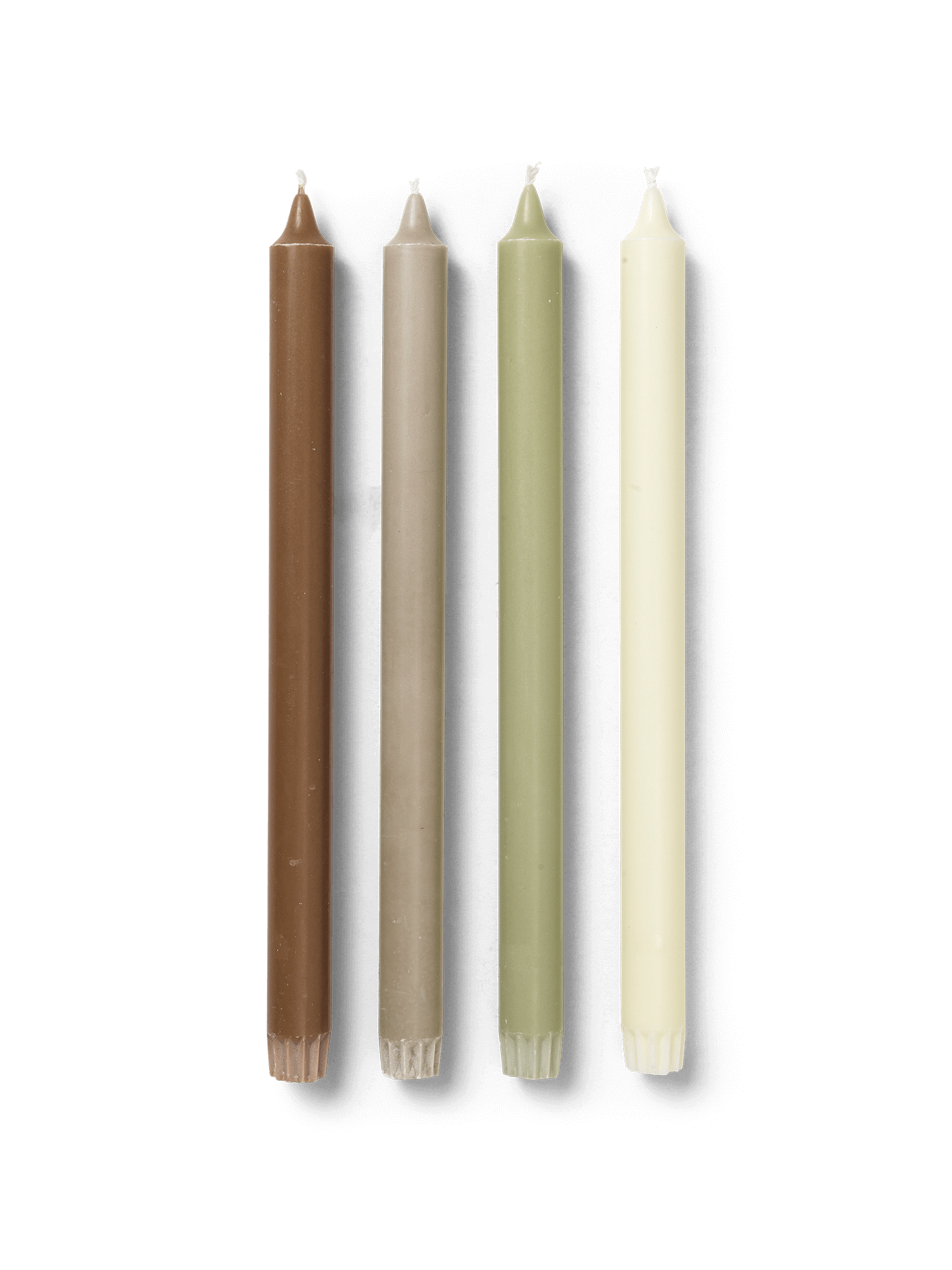 Velas Pure – Set de 4 – Combinación botánica