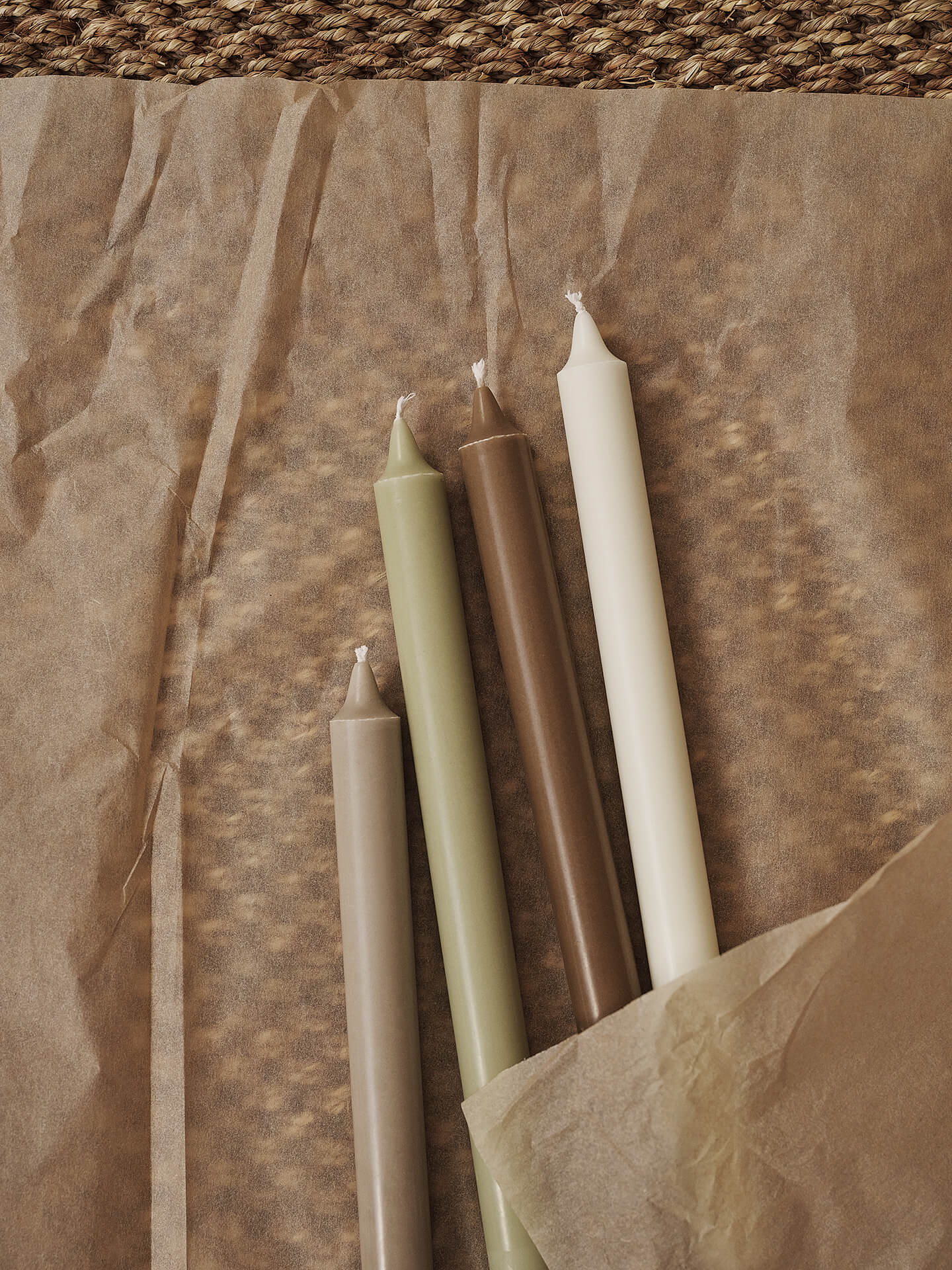 Velas Pure – Set de 4 – Combinación botánica