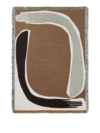 Manta de tapiz Pose – Café