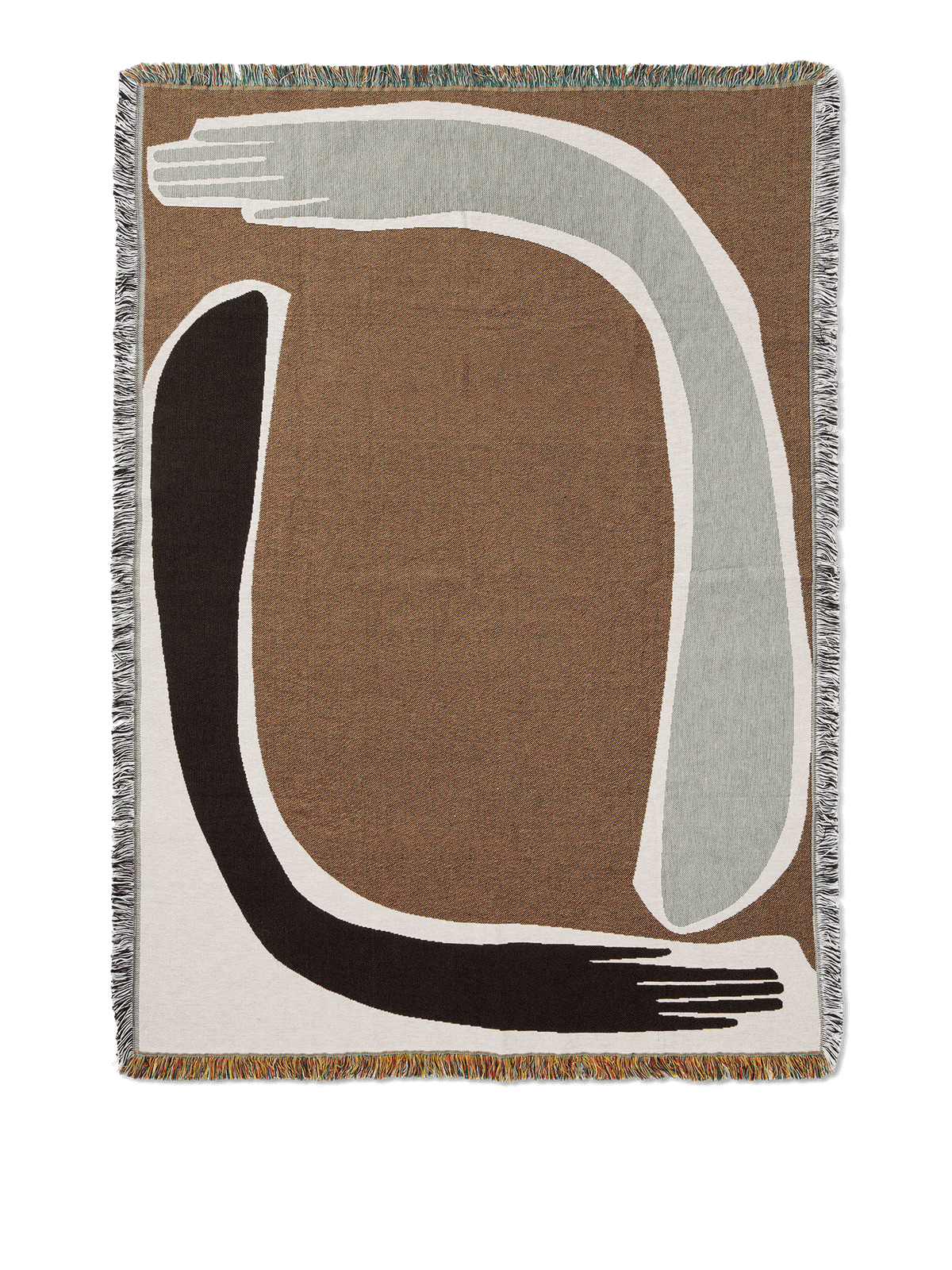 Manta de tapiz Pose – Café
