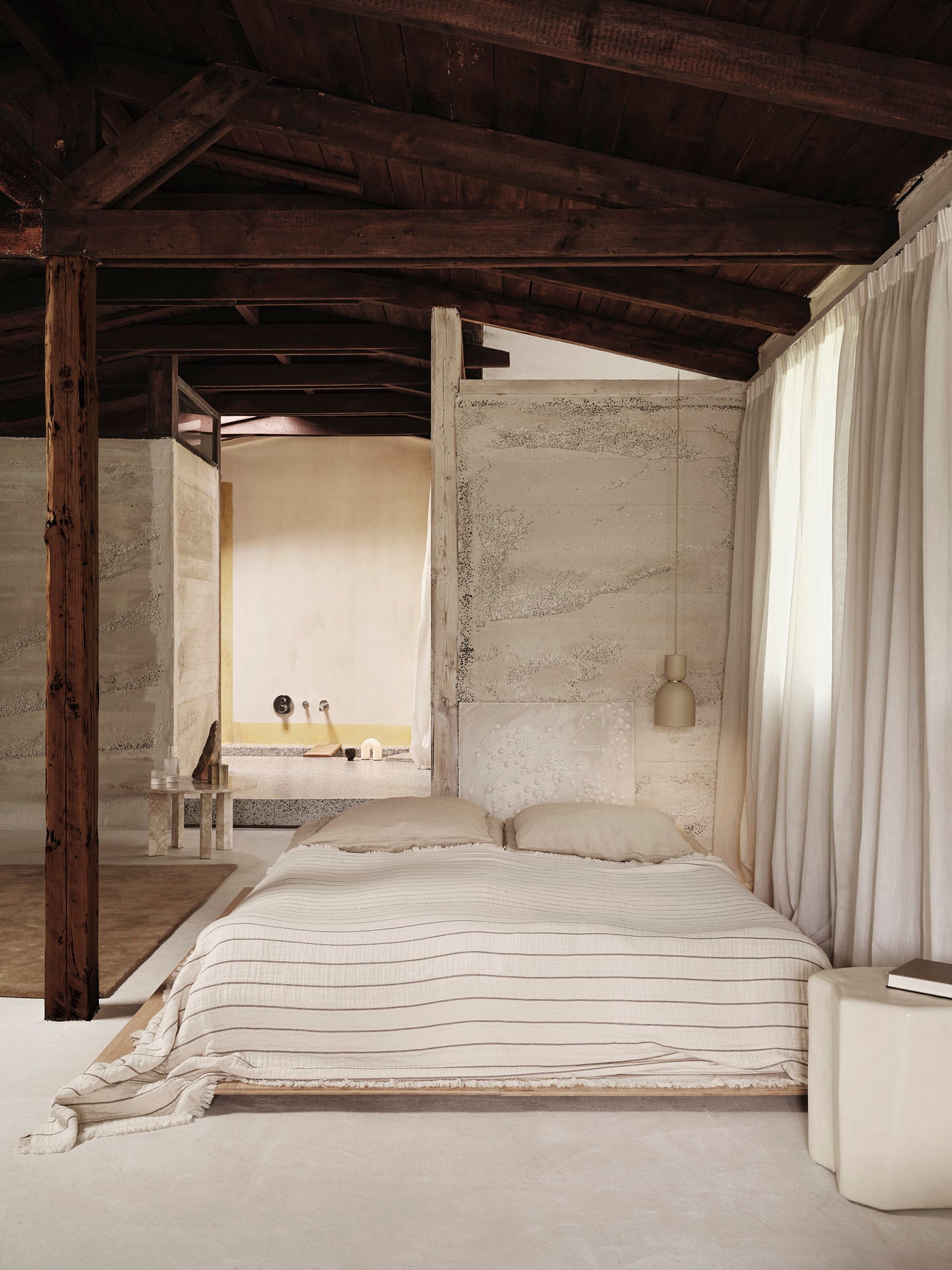 Colcha Aires – Individual – Piedra