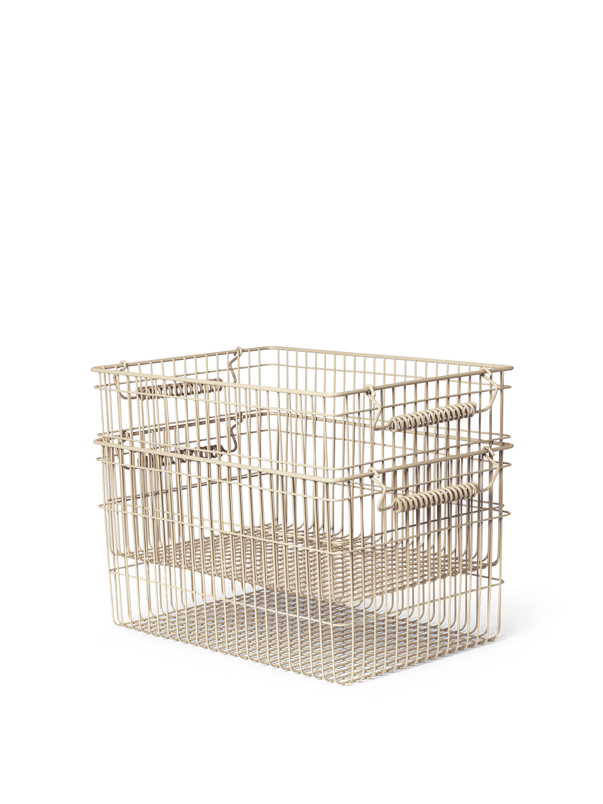 Cestas apilables Cala – Set de 2 – Cachemira
