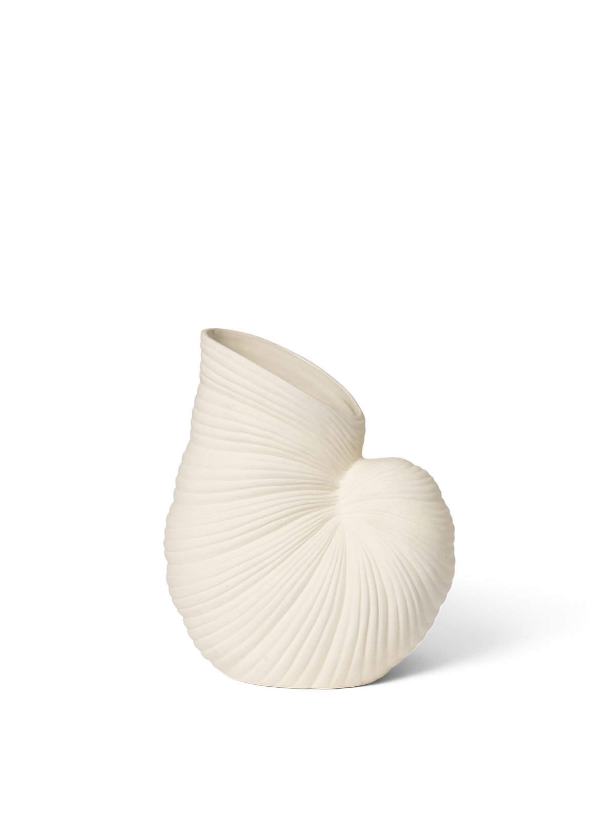 Jarrón Shell – Blanco roto