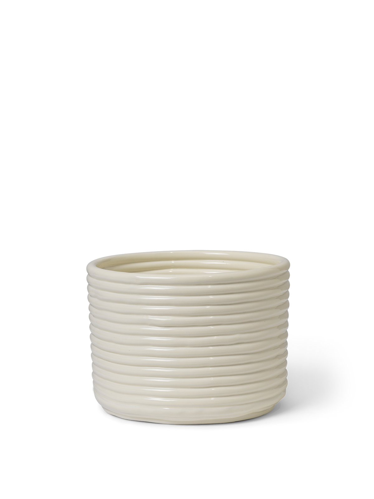 Maceta Corduroy – Marrón Algarroba