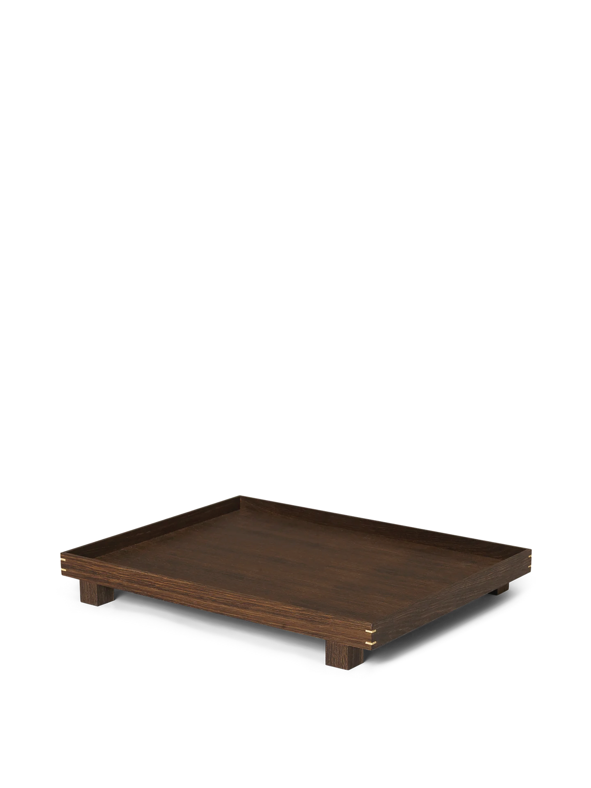 Bandeja de madera Bon – Grande – Roble ahumado
