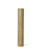Vela de Adviento Mura – Verde alcachofa