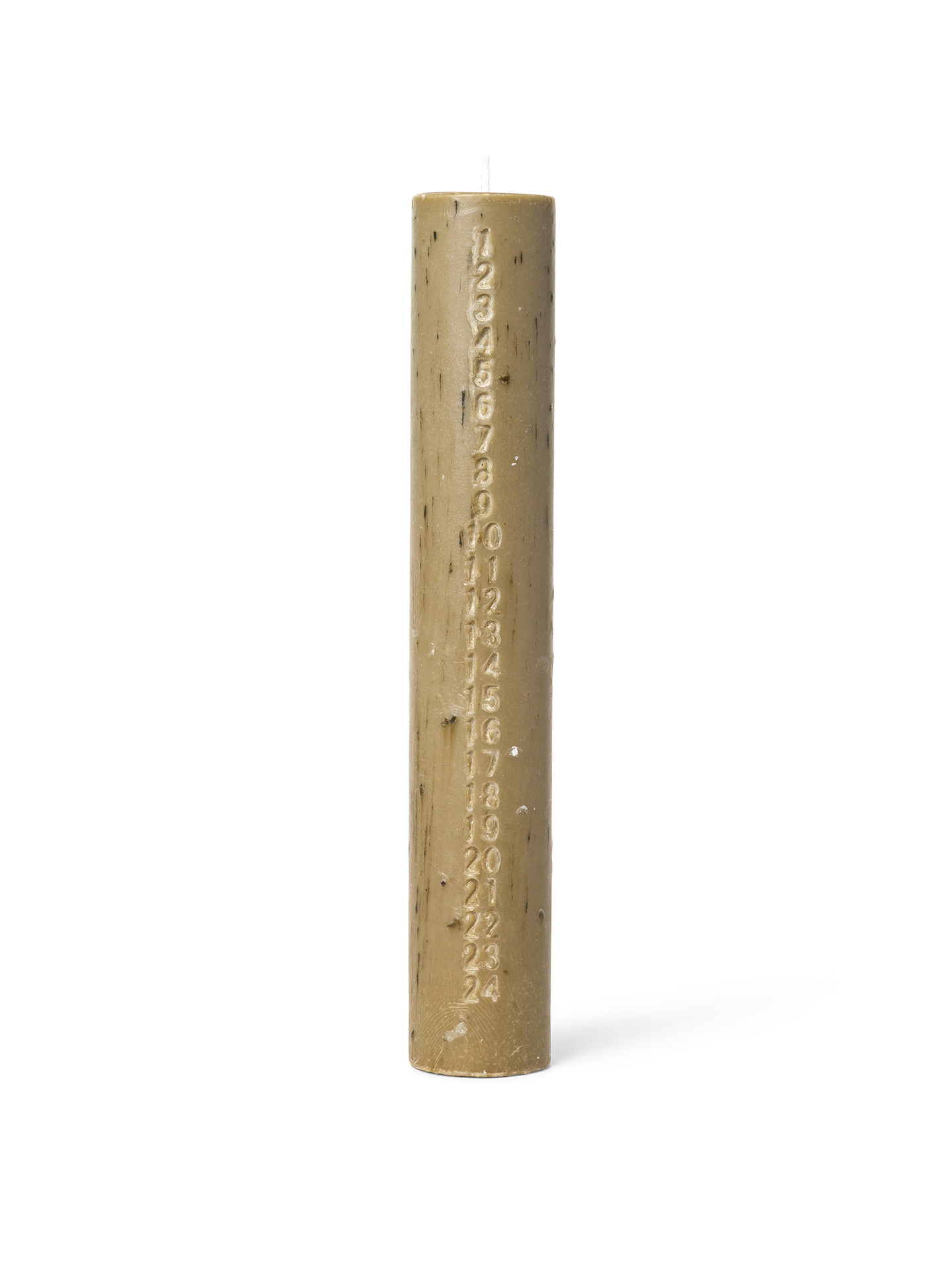 Vela de Adviento Mura – Verde alcachofa