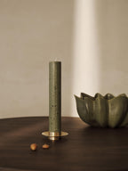 Vela de Adviento Mura – Verde alcachofa