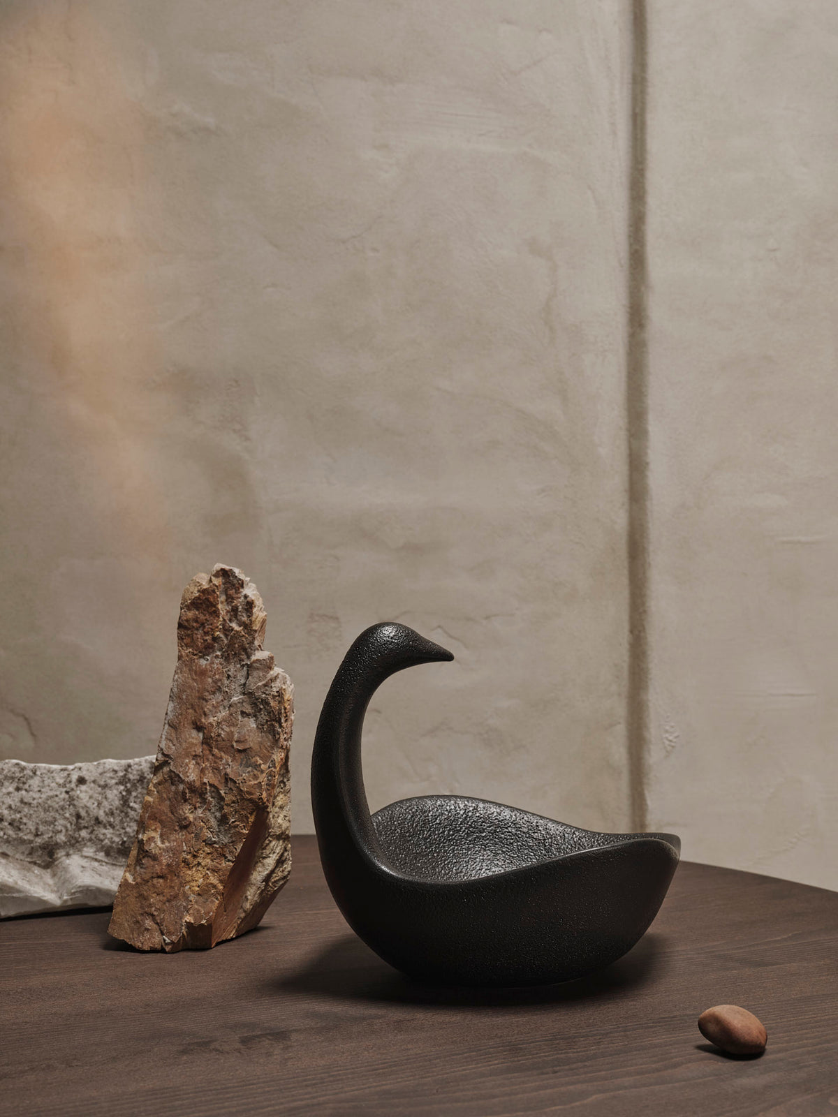 Centro de mesa Swan – Negro